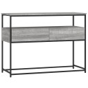  Konsollbord grå sonoma 100x40x75 cm konstruert tre 8720845421045
