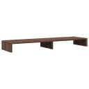  Skjermhylle brun eik 100x27x10 cm konstruert tre