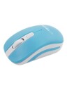 Esperanza URANUS - mouse - 2.4 GHz - white blue - Mus - Optisk - 4 - Blå