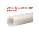 Silikonslange 22mm x 32mm Tykk silikonslange  (10 meter rull)