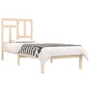 vidaXL Sengeramme heltre furu 90x200 cm
