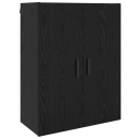  Veggskap Svart eik 69.5 x 34 x 90 cm Konstruert tre