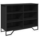  Skjenk svart 101x35,5x74,5 cm konstruert tre 8721102811227