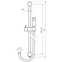 Tapwell Zsal176 CR Poker Dusjsett Krom