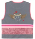 Jeune Premier Refleksvest 6–9 År Lady Gadget Rosa OneSize Sølv