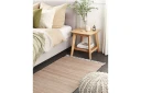 Flatvevd Malhia - Beige, 80x150 cm