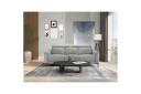 Reclinersofa uten hjørne Loft24 3 seters sofa Lund cognac Ljusgrå  