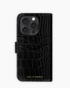 Ideal Of Sweden Magnet Wallet+ Black Croco (IDMWP-I2367P-334)