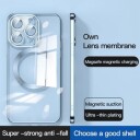 iPhone 14 Pro Magnetic Hybrid-deksel Gull