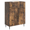  Serviesskap Røkt Eik 66 x 34,5 x 89,5 cm Konstruert tre