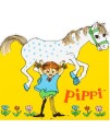 8 stk Pippi Langstrømpe Invitasjoner med Konvolutter