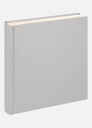 Walther Cloth Album Grå - 28x29 Cm (100 Hvite Sider / 50 Ark)