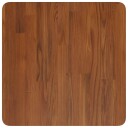  Firkantet bordplate mørkebrun 50x50x2,5 cm behandlet heltre eik 343043