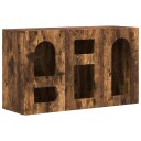  Serviesskap Røkt eik 100 x 35 x 59 cm Konstruert tre
