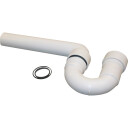 Geberit 40x40 mm P-lås for Hydraulikk - Hvit
