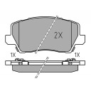 Bremseklosser MEYLE 025 229 0417
