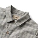Wheat Oscar skjorte til barn cloudy blue check