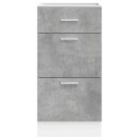  Underskap betonggrå 40x46x81,5 cm konstruert tre 8721158425607