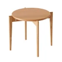 Oscarssons Möbel Tilia Sofabord Ø51 cm Oljet eik