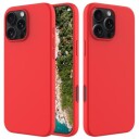 iPhone 16 Pro Liquid Silikondeksel Rød