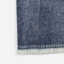 Ferner Jacobsen Scarf Wool Herringbone Navy