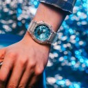 Casio Herreklokke GA 2100BM 7A2ER G Shock Blå/Resinplast Ø45.4 mm