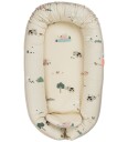 Done by Deer Cozy Nest Tiny Farm babynest sand/beige 50 × 85 × 13 cm