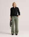 Newhouse Amanda Linen Trousers   Green   34