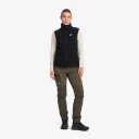 Revolutionrace Northbound Fleece Vest Dame Black 2XL Dame Overdeler Fleece & midlayers