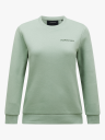 Peak Performance Original Small Logo Crew Grønn L
