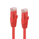 MicroConnect - Nettverkskabel - RJ-45 (hann) til RJ-45 (hann) - 3 m - UTP - CAT 6 - halogenfri - rød