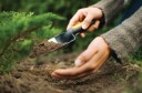 Fiskars Plantespade Premium 27.8 cm Rustfritt Stål for Hageredskap