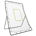 Bærbar rebounder for baseball og fotball svart