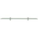 vidaXL Flytende hyller 2 stk glass 70x10 cm 8 mm