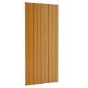 vidaXL Takplater 36 stk lyst tre 100x45 cm galvanisert stål