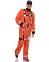 Leg Avenue Orange Astronaut Herrekostyme M