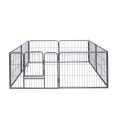 Basic Sturdy Puppy Pen 8 Panels (8 Panels 80X80Cm)