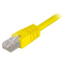 Deltaco Cat6 nettverkskabel 2 m RJ-45 gul U/UTP