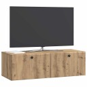  Vegghengt TV skap 98 x 41 x 30 cm Artisan eik Konstruert tre