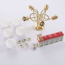 Lindby Taklampe Elaina, 5 lyskilder, med avstand