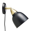 Superliving Urban vegglampe kort svart
