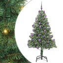  Juletre med 300 LED med stativ grønn 180 cm PVC