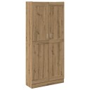  Highboard artisan eik 82,5x30,5x185 cm konstruert tre 8721158602237