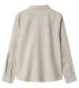 name it Nkmnewsa Ls Shirt Noos Beige 92