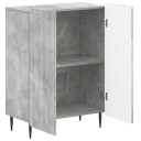 vidaXL Baderom Oppbevaringsskap ZWOLLE Betonggrå 59,5 x 31 x 79,5 cm