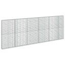 vidaXL Gabion med 3,5 mm tråd og 5x10 cm mesh 550x20x200 cm