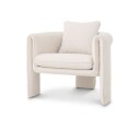 Toto lenestol bouclé cream