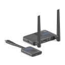 Purelink Wireless Hd Extender Set 30M Cinema Series Purelink® Cinema Series. Trådløst Hd Forlengersett Med Hdmi Tilkobling. 1080P Ukomprimert Overføring Opp Til 30M. Farge Svart. Leveringsomfan 1X Tx Sender 1X Rx Mottaker 1X 5V Usb A St
