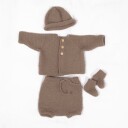 Bluum Strikkesett Babysett Rille G2 garnpakke i  Pure Eco Baby Wool