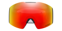 Oakley Fall Line L Black Prizm Snow Torch Skibriller med UV-beskyttelse og antidugg